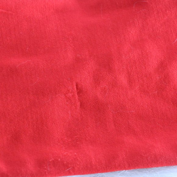 Sofra Bright Red Leggings - Free Size, NWT - Picture 3 of 8